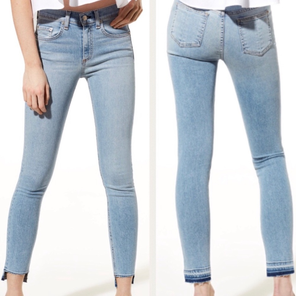 Rag&Bone Step Hem Capri | Wiley Wash